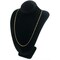 Black Velvet Necklace Pendant Bust Jewelry Display Chain Showcase